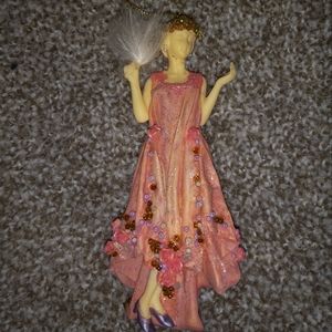 Bachmanns fashion ladies Christmas ornament 50s-60s era. Vintage